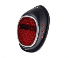 Rücklicht Schwarz passt für