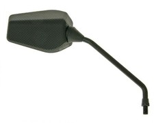 Roller Spiegel Carbon Sport Rechts für YAMAHA AEROX MBK NITRO PEUGEOT SPEEDFIGHT