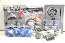 Deagostini AMG Mercedes C-Klasse DTM 2008  Stossdämpfer 2x Reifen Felgen Zubehör