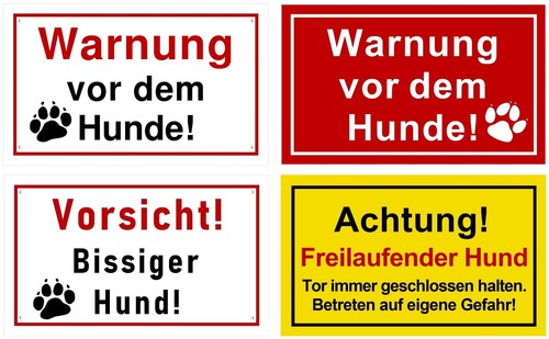 Schild achtung vorsicht - schild,