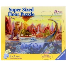 Ravensburger Puzzle Dino Gallery 05316 Kinder Dinosaurier Dino 24 Teile 60 x 90