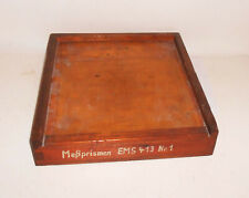 Kasten Meßprismen Gleitführungen Endmaßkasten Endmaß Prismaschiene Winkelprisma