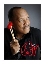 Roy Ayres Vibraphone Jazz A4 repro signed mounted poster choice of frame