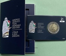 Italien 2 Euro CoinCard 2025 Amerigo Vespucci Münzkarte Gedenkmünze commemorativ