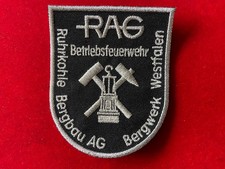 Abzeichen Feuerwehr-RAG Ruhrkohle Bergwerk Westfalen