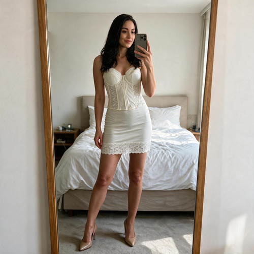 Sexy shapewear rock - sexy, mit