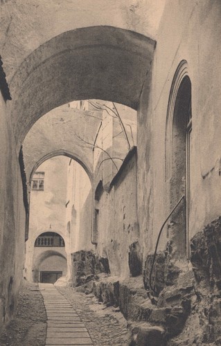 Alte ansichtskarte landsberg - alte,