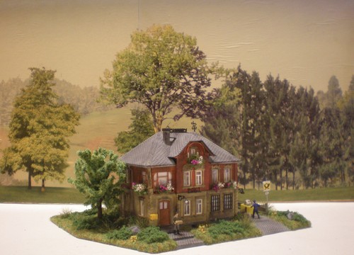Diorama 87 klein stadt - ho,