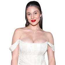 Taya Miller (White Dress) Halber Körper Buddy Ausschnitt