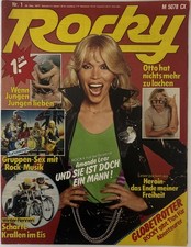 ROCKY Nr. 1 - 29.12.1977 Amanda Lear RUNAWAYS Jean-Michel Jarre OTTO ABBA Tubes