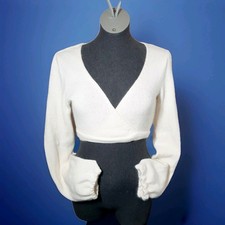Gestricktes Bolero aus Angorawolle  Gr. 38, 75% Angora, 25 % Merino Wolle ,  neu