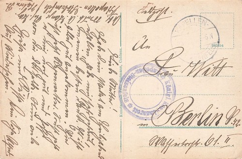 729310 feldpostkarte wk - dr,