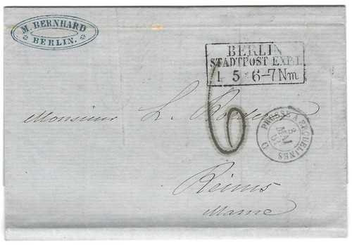 1861 preussen vorphilatelie - preussen,