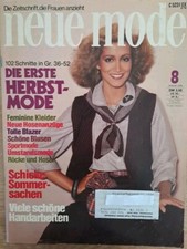 Neue Mode Burda Herbstmode Umstandsmode 1978 8 Handarbeit Schnittmuster ...