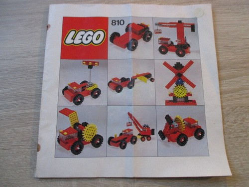 Lego 810 bauanleitung - 810,