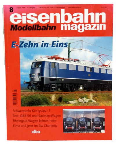Eisenbahn modellbahn magazin - eisenbahn,