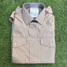 Damen Stein Kurz Ärmel Hemd, British Army Surplus & Königsblau Air Force RAF