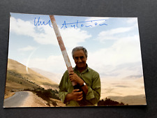 MICHELANGELO ANTONIONI (†2007)  Regisseur signed Foto 10x15 Autogramm