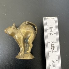 Messing Katze 20er Jahre 