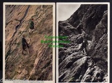 119662 2 AK Garmisch-Partenkirchen Zugspitz Aufstieg Leiter Kreuzeckbahn Schöngä