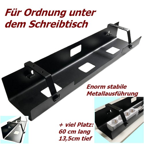 Kabelkanal 160 schwarz für - st-160,