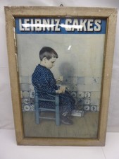 Original Bahlsen "Leibniz-Cakes" Werbeplakat Design: Claus Meyer Werbung Bild