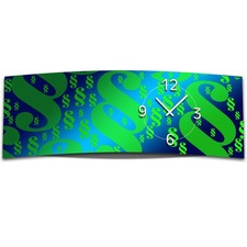 Wanduhr XXL 3D Optik Dixtime