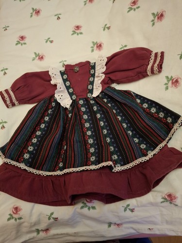Puppenkleid trachtenmodell - puppenkleid,