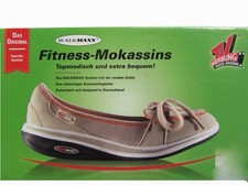 WALKMAXX Fitness Ballerinas beige 37 38 39 40 41 42 Gesundheit Schuhe Rücken Po