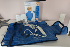 Sanitas Rücken-Nacken-Heizkissen blau 6 Stufen OVP