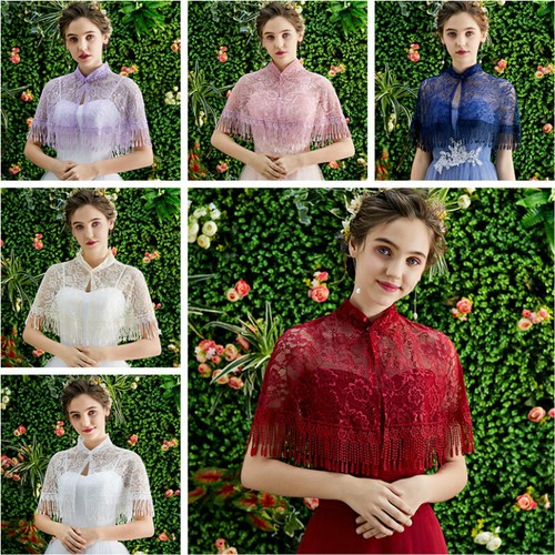 Floral spitze bolero umhang - bolero,