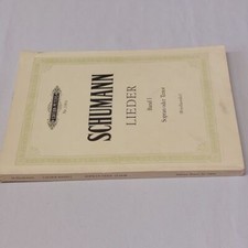 (Schumann) Liederband 1 Sopran oder Tenor Edition Peters