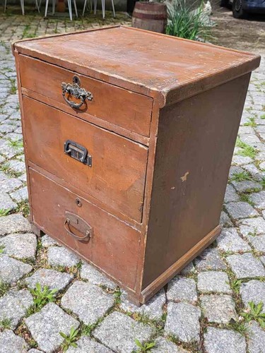 Alter schubladenschrank aus - alter,
