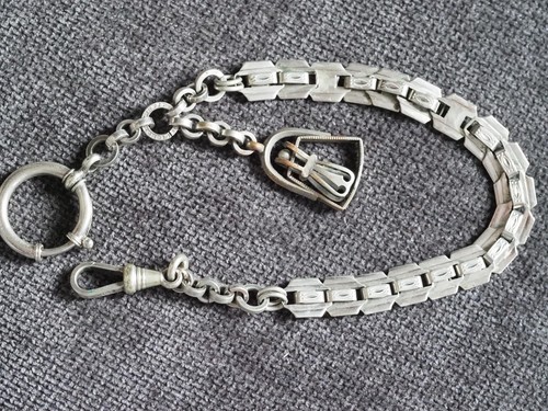 Vintage uhrenkette 1900 ca - vintage,