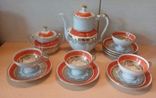 12 Teile Moccaservice Oscar Schlegelmilch - Kanne Teller Tassen Zuckerdose