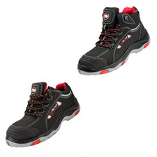 Arbeitsschuhe Schutzschuhe Stahlkappe Sicherheitsschuhe Leder S3 SRC Gr. 40-46