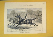 Original alter antiker Druck