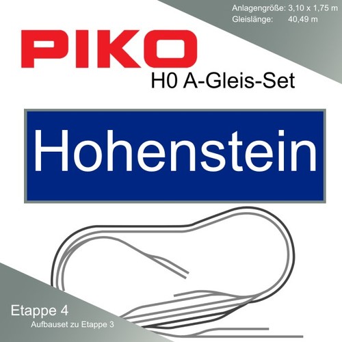 Piko gleis hohenstein - piko, a-gleis
