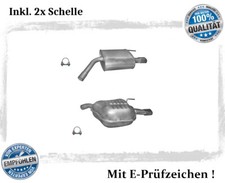 Endschalldämpfer für Opel
