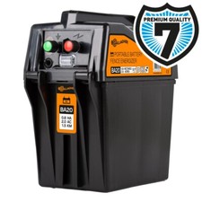 Gallagher BA20 Elektrischer Zaungerät 0,17J 2km 9V Batterie Tragbarer Zaungerät