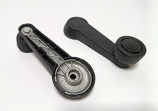 2x Fensterkurbel schwarz VW T2