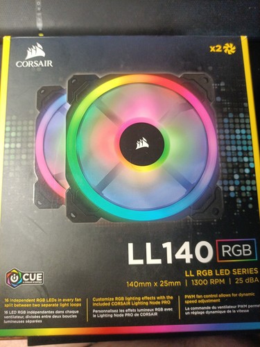 Corsair 140 rgb led pwm - corsair, ll