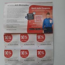 6 x Rossmann Coupons 10%