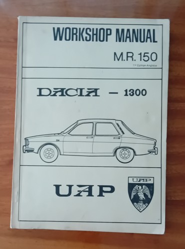Dacia 1300 werkstatthandbuch - dacia,