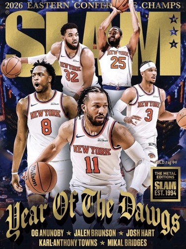 Gold metal slam magazine - slam, new