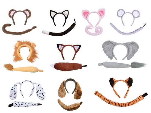 Tier ohren schwanz set - tier,