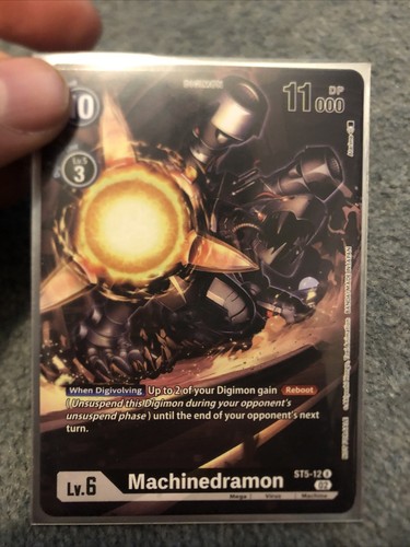 Machinedramon st5 rare - machinedramon,