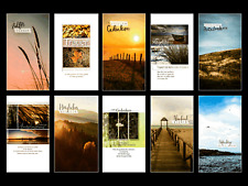 10 Trauerkarten je Set