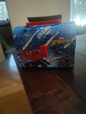 Spiderman Mini Deckel Kinderkoffer Spielzeug Aufbewahrungsbox Pappe