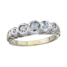 Ring Rosenschliff Diamanten